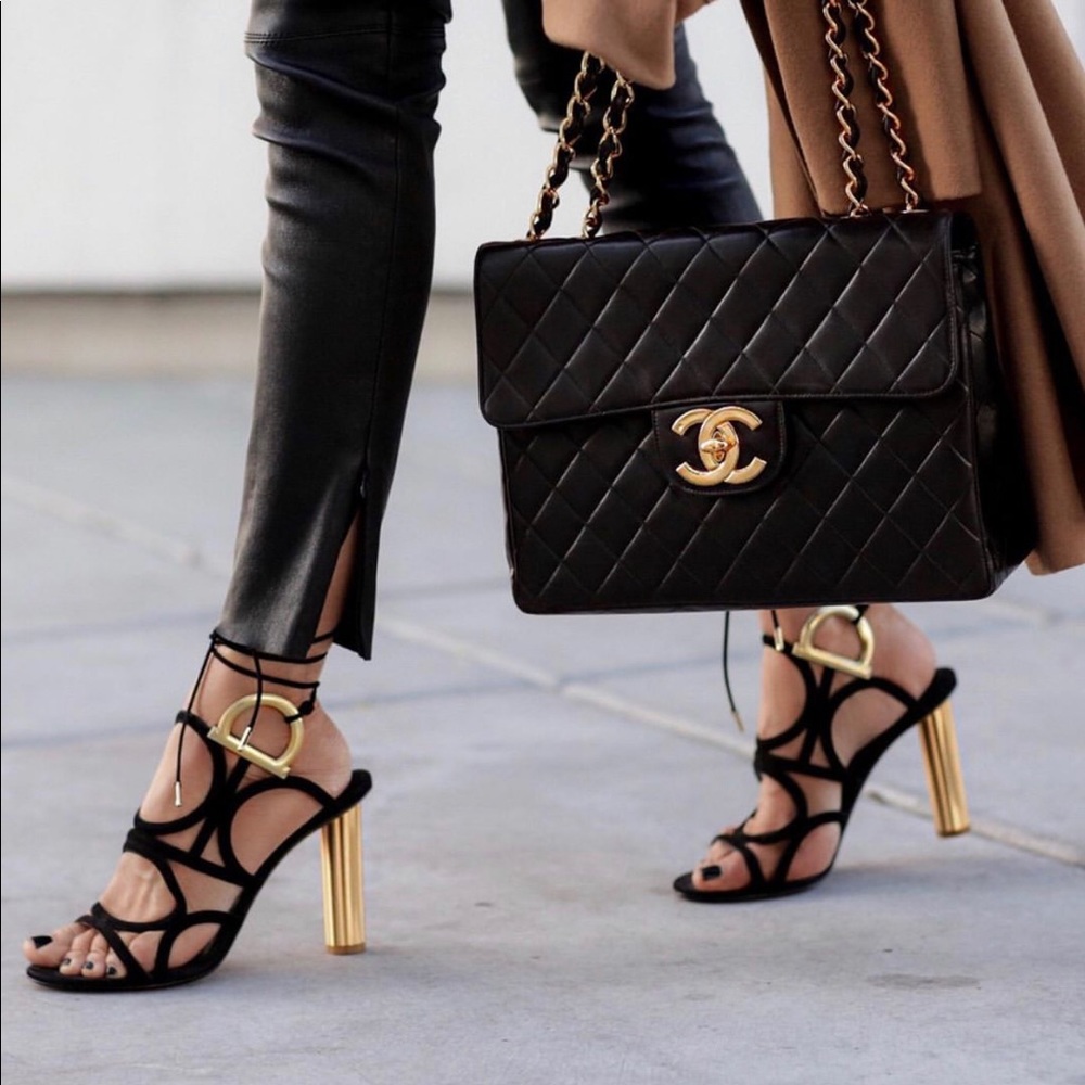 Chanel Classic Maxi Flap Bag - Vintage Jumbo XL